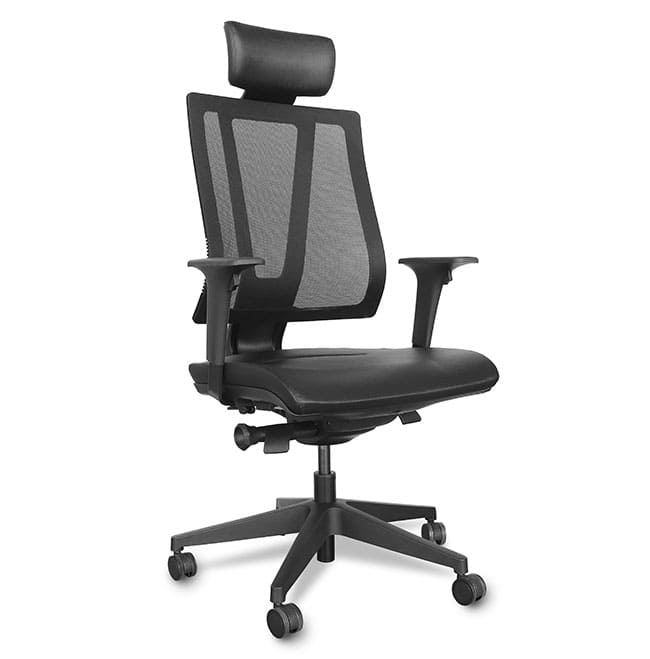 cadeiras para escritório preta 