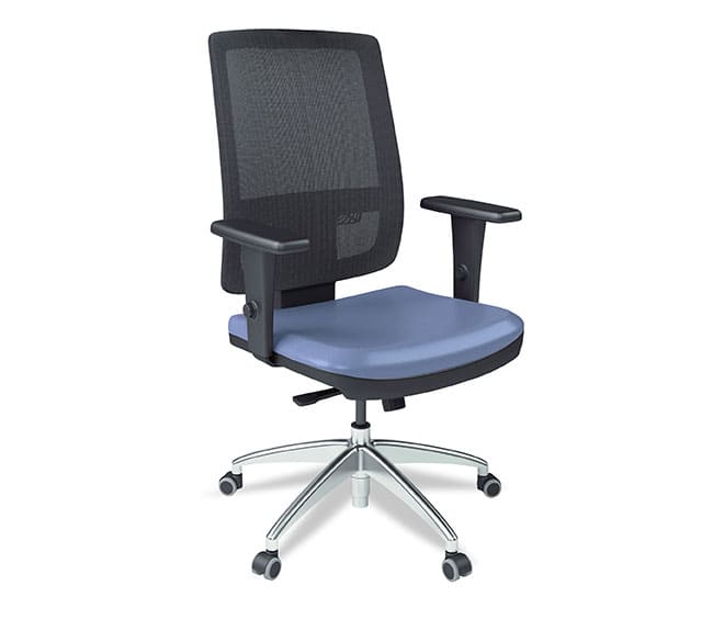 Cadeira para escritório azul 