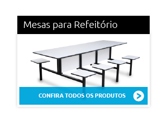 Mesas para Refeitório