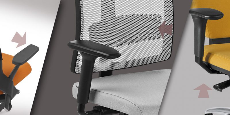 Como ajustar uma cadeira de escritório?