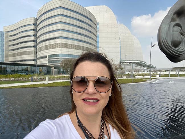 O Sidra Medical and Research Center em Doha, no Catar, tem uma estrutura externa extremamente moderna