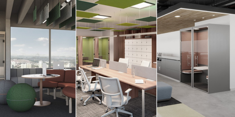 Colaboração, conforto e foco: o trio que define os escritórios que buscam inovação