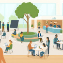 Pense no escritório como uma cidade!