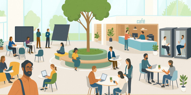 Pense no escritório como uma cidade!