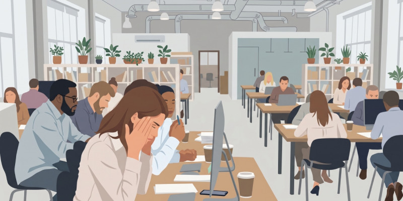 Ambientes que esgotam: como o mobiliário influencia o nível de estresse da equipe